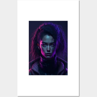 Cyberpunk Valkyrie Posters and Art